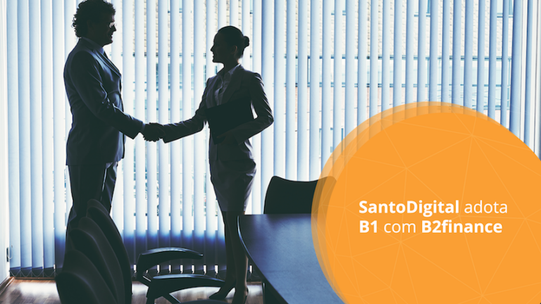 SantoDigital adota B1 com b2finance
