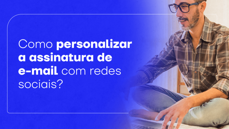 Como personalizar a assinatura de e-mail com redes sociais?