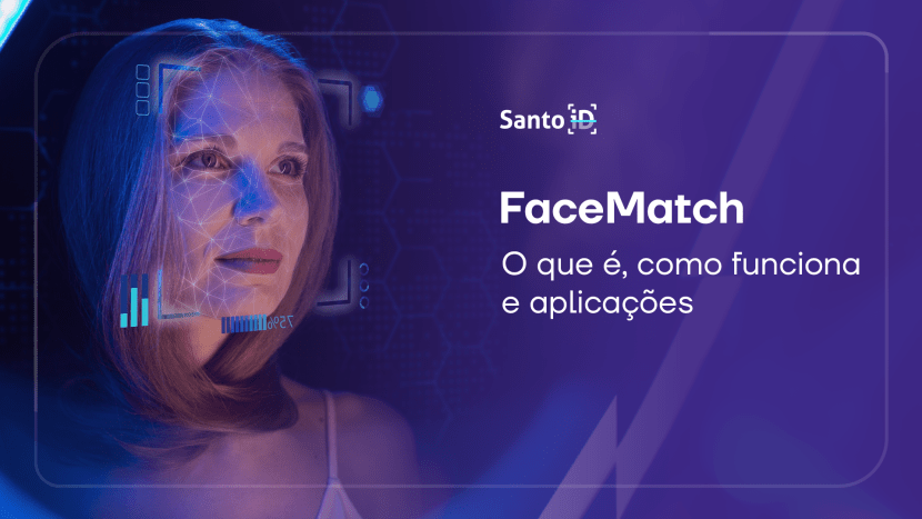 O Facematch é uma tecnologia de biometria facial que utiliza inteligência artificial para verificação de identidade a partir de uma imagem. Saiba mais!