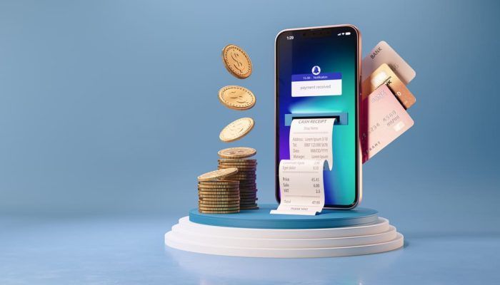 O mobile banking é a prática de efetuar transações financeiras e por meio de dispositivos móveis.