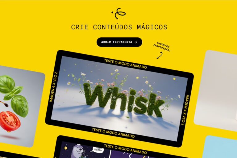 Whisk: o que é e como usar a IA do Google para imagens