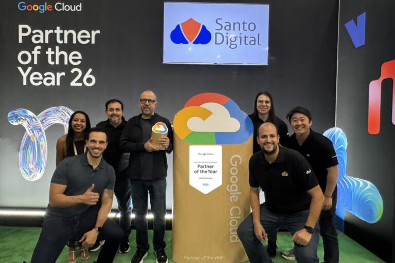 Partner of The Year: SantoDigital conquista prêmio em IA na América Latina em 2026