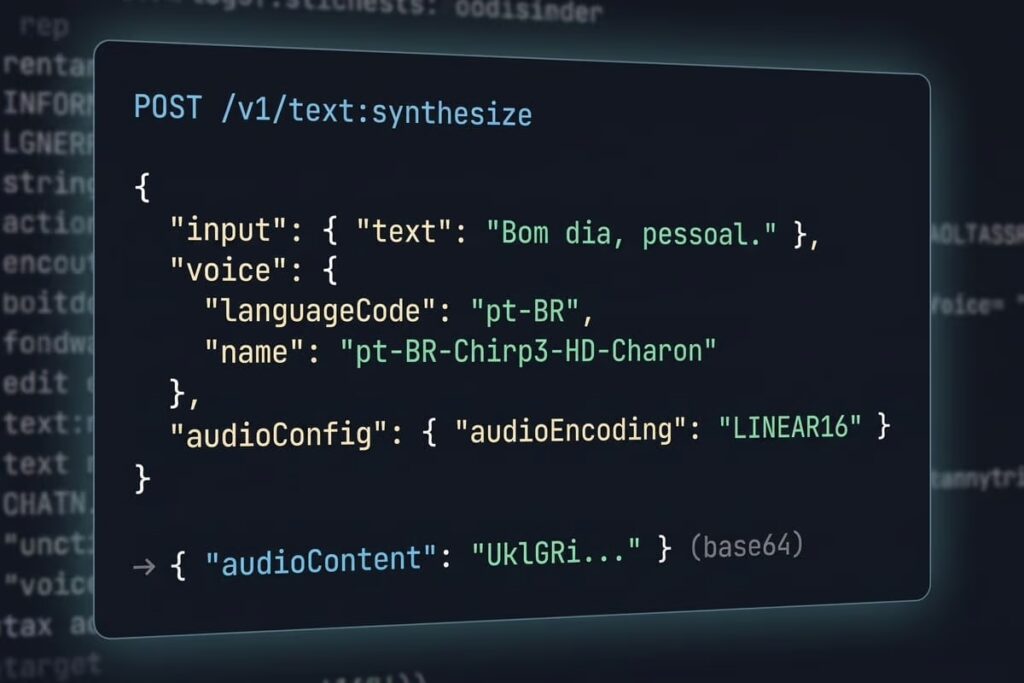 Google Cloud Chirp 3, clonagem de voz por IA